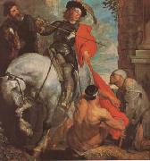 St Marrin Dividing his Cloak (mk08) Anthony Van Dyck